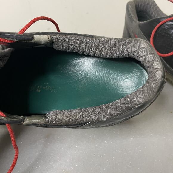 Footjoy Mens Sz 9.5 DNA 2.0 53385 Black Leather Lace Up Golf Shoes Soft Spikes - Picture 15 of 16